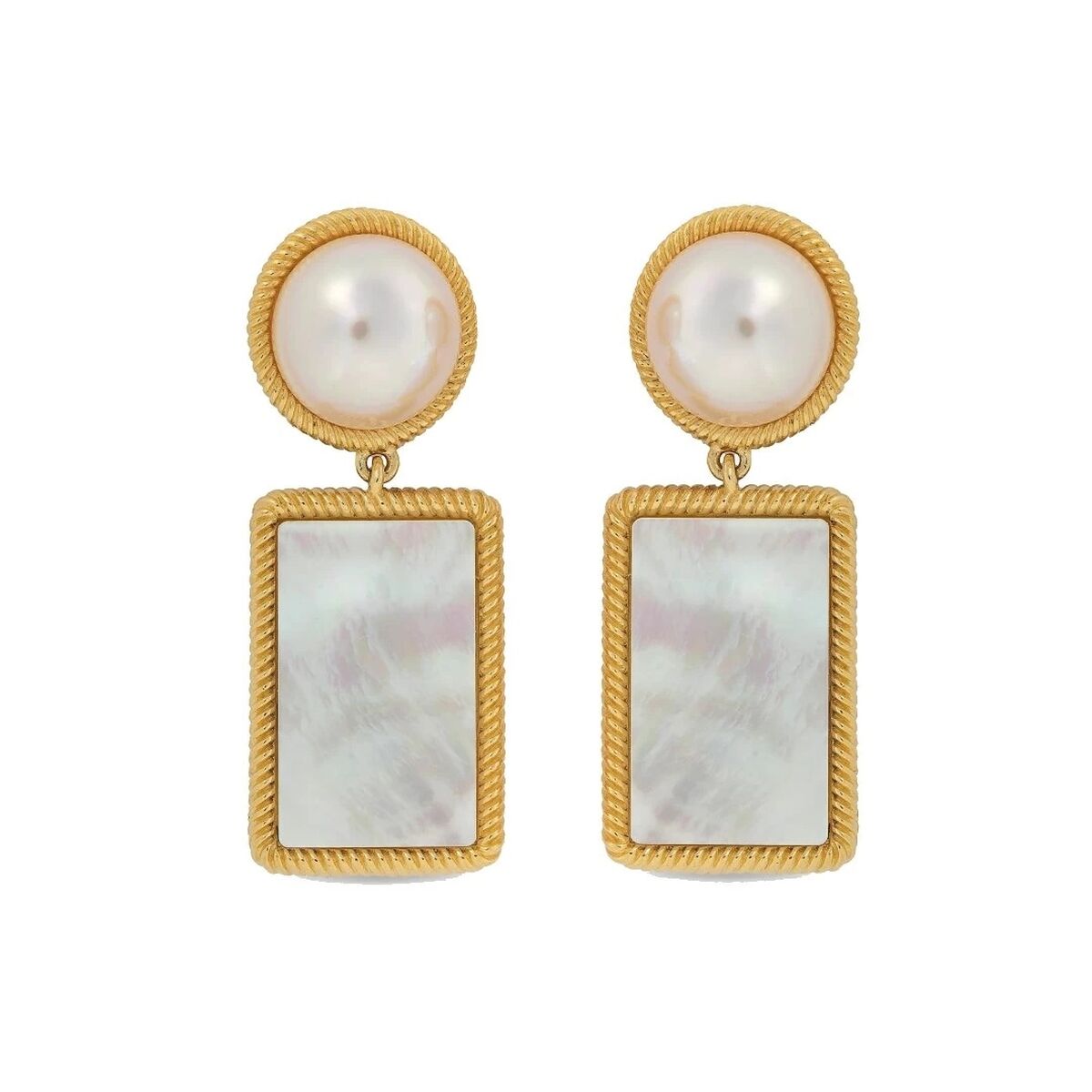 Orecchini da donna Majorica 17788.01.1.E00.906.1 Oro Bianco-0