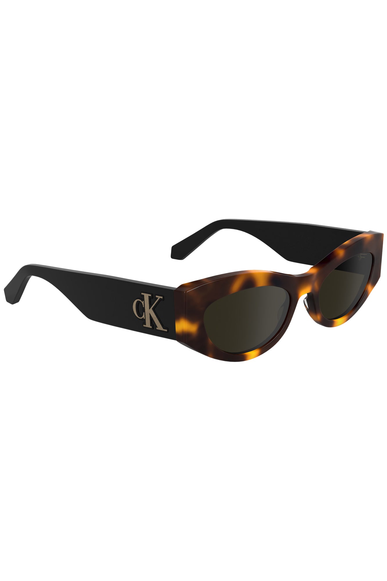 OCCHIALI DA SOLE DONNA CALVIN KLEIN MARRONE-2